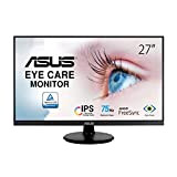ASUS VA24DQ 24" (23.8") Monitor, FHD (1920x1080), IPS, 75Hz, Frameless, DP, HDMI, D-Sub, Flicker free, Low Blue Light, TUV certified