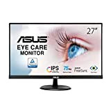 ASUS VP279HE Eye Care Monitor – 27", FHD (Full HD 1920 x 1080), IPS, Frameless, 75Hz, Adaptive-Sync/FreeSync™, HDMI, Low Blue ...