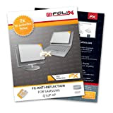 atFoliX FX-Antireflex Pellicola protettiva per Samsung Q1UP-XP (2 pezzi) - Pellicola protettiva per