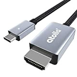 atolla Cavo USB C a HDMI 4K (1.8m), Cavo USB Type C a HDMI Compatibile Thunderbolt 3, Compatibile per MacBook ...