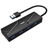 atolla Hub USB 3.0, 4 Porte Multipresa USB Ultra Sottile per Trasmissione Dati Alta velocità (5 Gbps), Compatibili con MacBook, ...