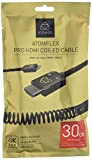 Atomos 4 K60 C3 cavo HDMI Mini 30 cm, Cast Connector (60 cm Extended) Nero
