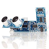 Aukru 3x ultrasuoni Sensore modulo di Misuratore Distanza per HC-SR04 Raspberry Pi Arduino
