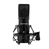 AUNA MIC 900 - Microfono a Condensatore, Microfono USB con Struttura a Rene, da Studio, Incluso Ragno, Plug & Play ...