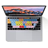 Avid Media Composer - Cover per tastiera per MacBook Pro con Touch Bar da 13" e 15" (compatibile anche con ...
