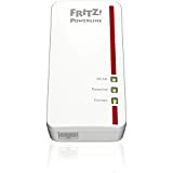 Avm Fritz Powerline 1260E/1220E - Set Wlan Punto Di Accesso Wlan, Ideale per Streaming Media O Collegamento Nas, 1,200 Mbit/S, ...