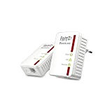 AVM FRITZ! Powerline 510E Kit di 2 Adattatori, Fino a 500 Mbit/s, Porta Fast Ethernet, Plug and Play, Eco Mode, ...