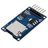 AZDelivery Modulo Lettore SPI Reader Micro Scheda SD TF Memory Card Shield compatibile con Arduino incluso un E-Book!