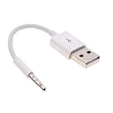 B Blesiya Cable de Datos Cargador de 3.5mm a USB 2.0 Macho per iPod Shuffle/Classico/Nano/Touch/per iPad