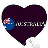 Bandiera australiana Kangaroo Koala Heart Mousepad gomma Mat Gioco Ufficio