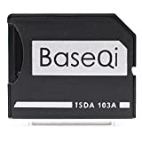 Baseqi aluminum MicroSD adattatore per Macbook Air 13" and MacBook Pro Non-Retina 13" & 15"