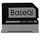 BaseQi Ninja Stealth Drive 350A Adattatore Micro SD Alluminio argento edge per Microsoft Surface Book