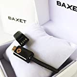 BAXET - Braccialetto di Ricarica Unisex | Cavetto Portatile in Metallo microintrecciato | Bracciale USB Trasmissione Dati | Idea Regalo ...