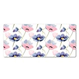 Beautiful Flowers Mouse Pad Washable Pc Game Mouse Pad Computer Keyboard Pad Gaming Mousepad Gifts 1000x500x3mm