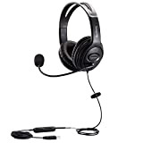 Beebang Cuffie USB Headset per PC with Noise Cancelling Microphone for Teach Online Language Learning Speech Recognition Skype Business Microsoft ...