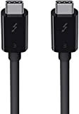 Belkin Cavo Thunderbolt 3 (Da USB-C a USB-C) 100W da 0,8 m - Nero