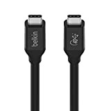 Belkin Cavo USB4 da USB-C a USB-C, Certificazione USB IF con Power Delivery fino a 100 W, 40 Gbps di ...