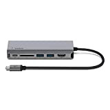 Belkin Hub USB-C Dock Adattatore Multiporta 6 in 1 con HDMI 4K, Alimentazione Passante USB-C PD 100 W, 2 USB-A, ...