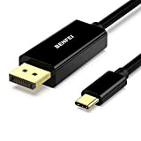 BENFEI Cavo USB C (Thunderbolt 3) a DisplayPort 4K a 60Hz 0,9M, USB 3.1 (USB-C) a DP Display Port Adapter ...