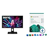 BenQ PD2700Q Monitor per Designer, 27 Pollici QHD, 2560 x 1440 QHD, CAD/CAM, Pannello + Microsoft 365 Family | Codice ...