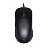 BenQ ZOWIE FK1+-B - Mouse da gioco simmetrico per Esport, prestazioni di livello professionale, senza guida, rivestimento nero opaco, taglia ...
