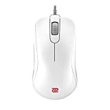 BenQ ZOWIE S2 - Mouse da gioco simmetrico per Esports White Edition, prestazioni di livello professionale, senza driver, rivestimento lucido, ...