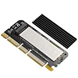 BEYIMEI Adattatore NVME PCIE, Adattatore da SSD M.2 NVME a PCI Express con dissipatore di Calore, Compatibile con M-Key SSD ...