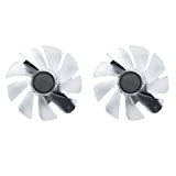 Bianco CF1015H12D FD10015M12D 95mm Fan for Sapphire RX 470 480 RX570 580 590 Nitro Utilizzo della ventola del radiatore della ...