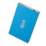 Bipra - Hard disk esterno FAT32, 2,5", colore: Blu Metallico blu 500 GB