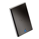 Bipra S2 - Hard disk esterno portatile, 6,35 cm, USB 2.0, FAT32 Nero 1 TB