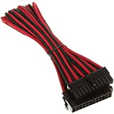 Bitfenix Alchemy 300mm 24 Pin ATX Extension Cable : Black/Red