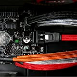 BitFenix ​​Molex a 3X 3-Pin Adapter 20cm - Maniche Rosso/Nero