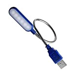 BIUDUI Luce Notturna Mini USB, Lampada da Lettura USB Piccola e Portatile, Luce Calda USB a LED per Laptop, Desktop, ...