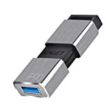 Bjhengxing Wuzpx EAGET F90 32 GB ad Alta velocità USB 3.0 Push-Pull in Lega di Zinco U Disk (Grigio Argento) ...