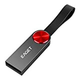 Bjhengxing Wuzpx EAGET U80 128GB USB 3.0 Impermeabile Forma Antiurto Disco U Disk (Oro) (Colore : Red)