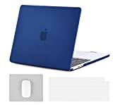 BlueSwan Custodia compatibile con MacBook Air 2022 13,6 pollici M2 A2681, Cover rigida opaca e cover per tastiera e tappetino ...