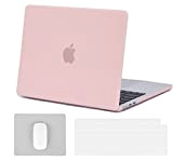 BlueSwan Custodia compatibile con MacBook Air 2022 13,6 pollici M2 A2681, Cover rigida opaca e cover per tastiera e tappetino ...