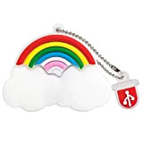 BorlterClamp Chiavetta USB da 32 GB, Pen Drive Modello di Nuvola Arcobaleno Simpatico Cartone Animato, Regalo per Studenti e Bambini