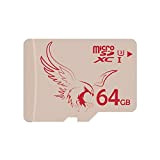 BRAVEEAGLE Micro SD Card 64GB UHS-I 3 microSDXC Scheda di Memoria Adattatore SD Incluso (U3 64GB 2 pezzi)