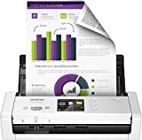 Brother ADS-1700W Scanner per documenti compatto e intelligente | Alimentatore di documenti | Scansione automatica | Wi-Fi/Wi-Fi Direct