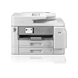 Brother MFCJ5955DW Stampante Multifunzione Inkjet a colori A4,stampa fino al formato A3(No fronte- retro auto),Stampa Copia Scansione e Fax A4 ...