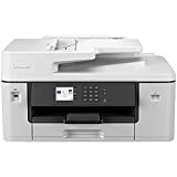Brother MFCJ6540DW Stampante multifunzione inkjet a colori full A3, Scansione, copia e fax A3, Connettività cablata e wireless, Alimentatore automatico ...
