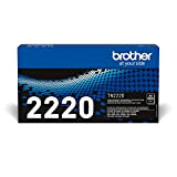 Brother TN2220 Toner Originale Alta Capacità, fino a 2600 Pagine, per Stampanti Brother Serie 2200, Serie 7000, FAX2840, FAX2845, FAX2940, ...