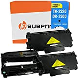 Bubprint 2 Toner e Tamburo compatibile per Brother TN-2320 DR-2300 per DCP-L2500D DCP-L2520DW DCP-L2540DN DCP-L2560DW HL-L2300D HL-L2340DW HL-L2360DN HL-L2365DW MFC-L2700DN ...