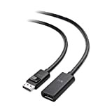 Cable Matters Cavo Attivo da DisplayPort a DisplayPort da Maschio a Femmina per Oculus Rift S, HTC Vive PRO, Monitor ...