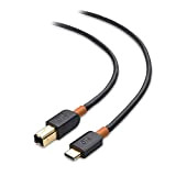 Cable Matters Cavo Stampante USB C (Cavo USB C a USB B, Cavo USB B a USB C) in Nero ...