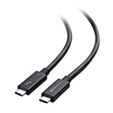 Cable Matters [Certificato Intel] Cavo Attivo Thunderbolt 4 USB C 40 Gbps da 2 Metri con Ricarica a 100 W ...