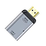 Cablecc - Adattatore di alimentazione USB-C tipo C femmina a HDMI per lavello HDTV e PD 4K 60hz 1080p per ...
