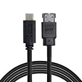 Cablecc - Adattatore USB 3.0 a HDD/SSD/ODD eSATAp da USB-C a Power Over eSATA DC5V