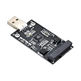 Cablecc Mini PCI-E mSATA a USB 2.0 SSD esterno PCBA Conveter Adattatore Pen Driver Card Senza Caso
